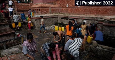 kathmandu teer|A City in Nepal Finally Got Tap Water. After a Disaster It Was Gone.